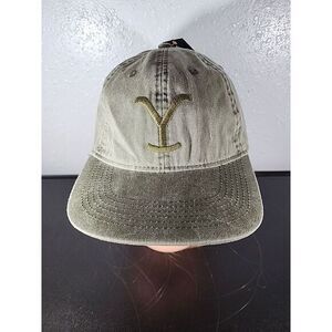 YELLOWSTONE DUTTON‎ RANCH OLIVE GREEN ADJUSTABLE  HAT CAP Wrangler